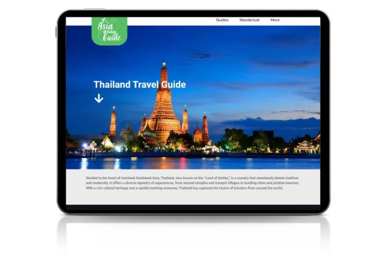Pro Travel Blog Web Design